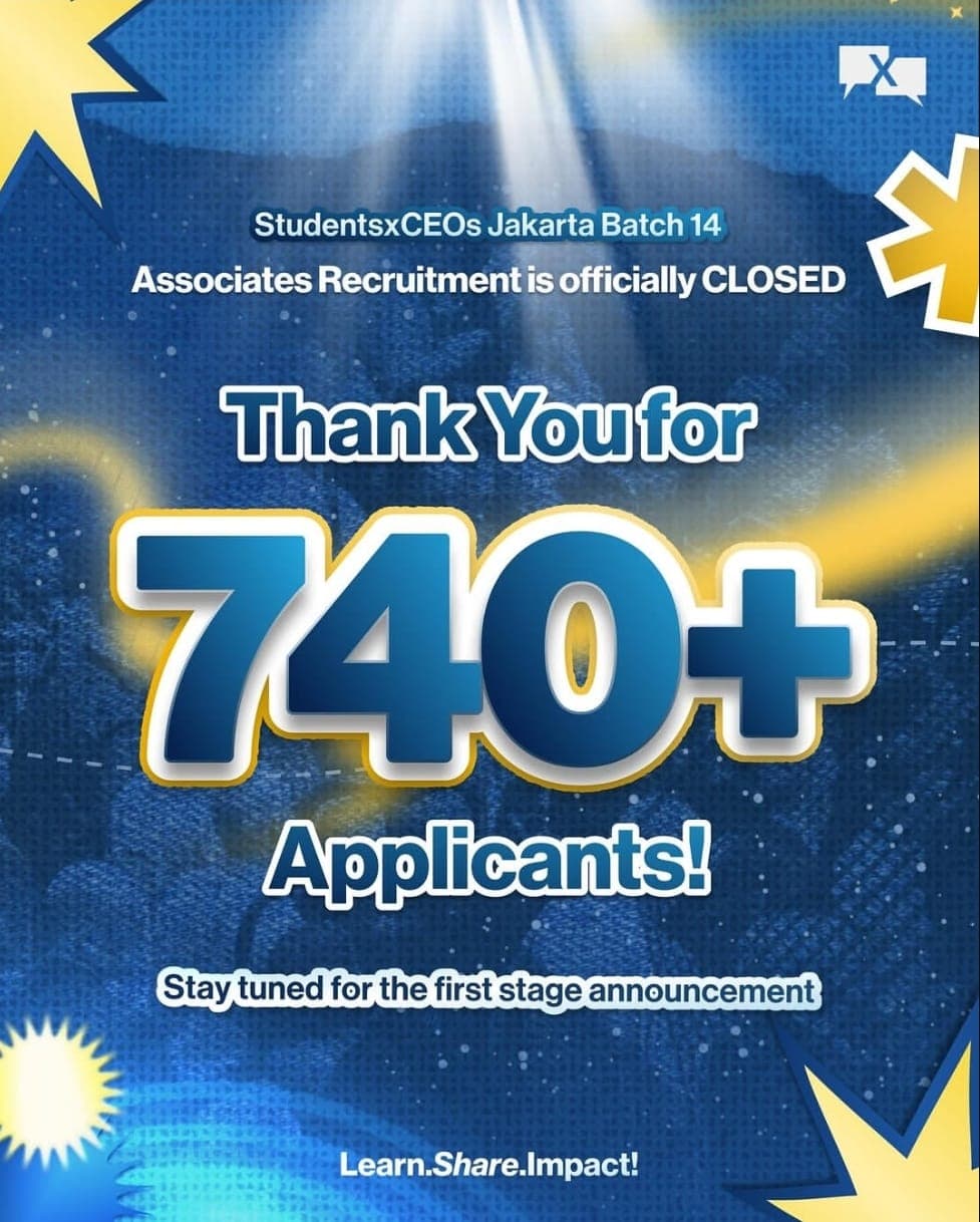 StudentsxCEOs Jakarta Batch 14 Officially Kicks Off with Onboarding Session